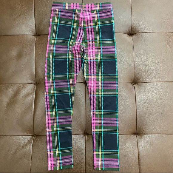 Crewcuts Kids Leggings - Star Print, Plaid, and Red w/Bows 7 - Picture 11 of 11